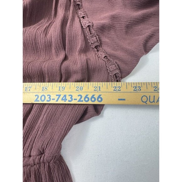 Urban Outfitters Brown Romper S Boho Chic Summer Festival Earthy soft grunge - Picture 6 of 7